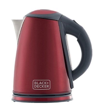 Chaleira Elétrica 1,8L KXV Vermelha 220V Black Decker Menor preço em Chaleira Elétrica 1,8L KXV Vermelha 220V Black Decker