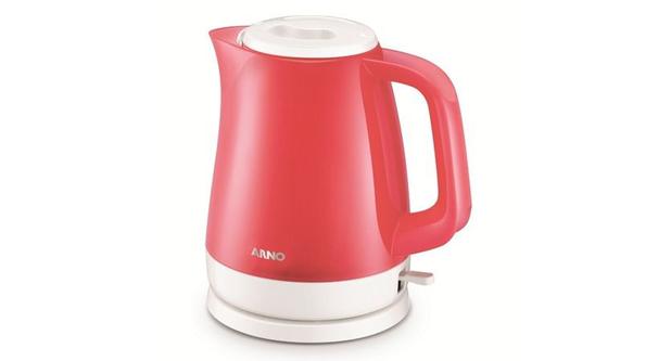 Chaleira Elétrica Arno Vermelho Vision 1,5L 220V KO1515B2 Menor preço em Chaleira Elétrica Arno Vermelho Vision 1,5L 220V KO1515B2