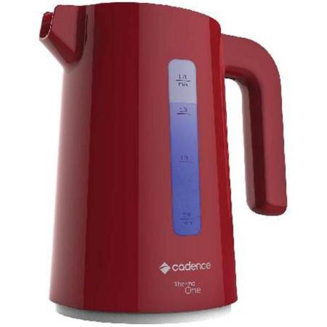 Chaleira Elétrica Cadence Thermo One CEL381 Vermelha Menor preço em Chaleira Elétrica Cadence Thermo One CEL381 Vermelha