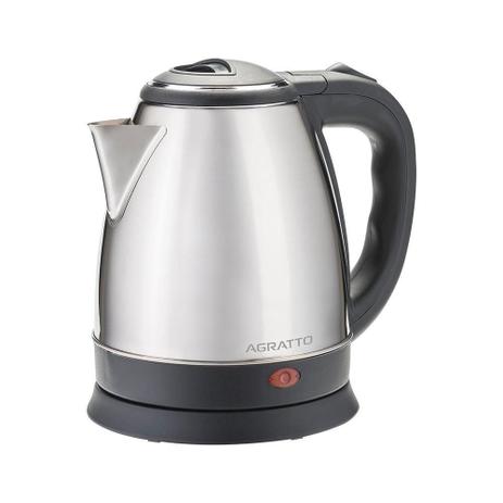 Chaleira Elétrica Inox 1,8L 127V - Agratto Menor preço em Chaleira Elétrica Inox 1,8L 127V - Agratto