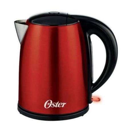 Chaleira Elétrica Oster Classic, Vermelha, 1.7 Litros, 110V Menor preço em Chaleira Elétrica Oster Classic, Vermelha, 1.7 Litros, 110V
