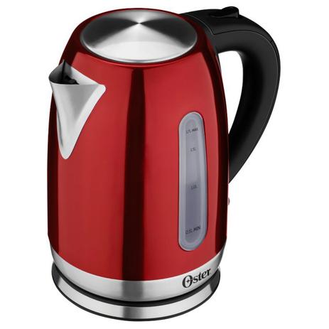 Chaleira Eletrica Oster Vermelha Jarra em Inox 1,7L 220V é ruim? Chaleira Eletrica Oster Vermelha Jarra em Inox 1,7L 220V é boa?