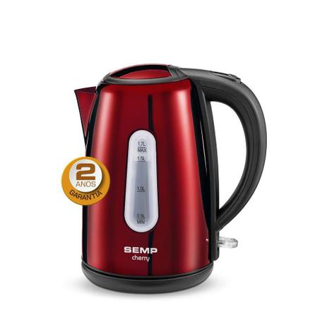 Chaleira Elétrica Semp Toshiba Cherry 1.7 Litros CE6017VM é ruim? Chaleira Elétrica Semp Toshiba Cherry 1.7 Litros CE6017VM é boa?