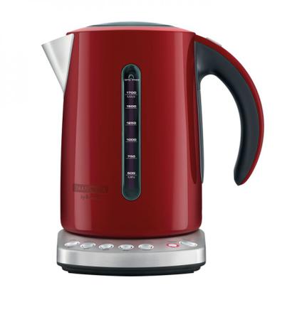 Chaleira Elétrica Tramontina by Breville Smart Vermelha em Aço Inox 5 Temperaturas 1,7L 220V Menor preço em Chaleira Elétrica Tramontina by Breville Smart Vermelha em Aço Inox 5 Temperaturas 1,7L 220V