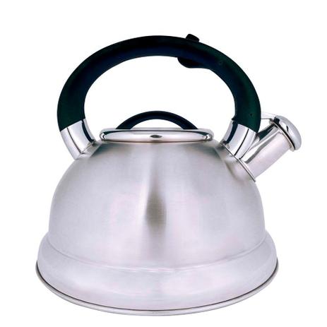 Chaleira Fundo Triplo Aço Inox Diletta 3 Litros Mor Preta Menor preço em Chaleira Fundo Triplo Aço Inox Diletta 3 Litros Mor Preta