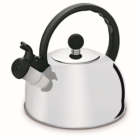 Chaleira Hercules Inox Com Apito Fixo 1,75 Litros Menor preço em Chaleira Hercules Inox Com Apito Fixo 1,75 Litros
