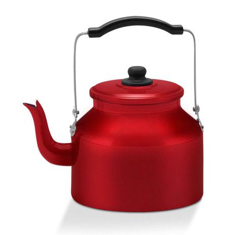 Chaleira Vermelha Verniz Retro Alumínio 1,5 litros - Inga é boa?