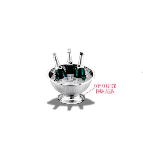 Champanheira com Separador para 4 Garrafas 12L Lyon Inox - Brinox Menor preço em Champanheira com Separador para 4 Garrafas 12L Lyon Inox - Brinox