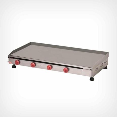 Chapa a Gás Comercial 40x100CM c/ Gaveta - CH.1.014 - Selo Inmetro - Marchesoni Menor preço em Chapa a Gás Comercial 40x100CM c/ Gaveta - CH.1.014 - Selo Inmetro - Marchesoni