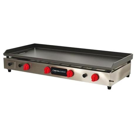 Chapa Bifeteira À Gás 4 Queimadores Light Cbg 1200 L Metalcubas Menor preço em Chapa Bifeteira À Gás 4 Queimadores Light Cbg 1200 L Metalcubas