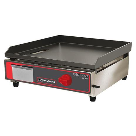 Chapa bifeteira a gás light metalcubas 45 cm cbg450l é boa?