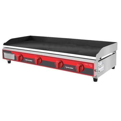 Chapa Bifeteira À Gás Pro 4 Queimadores Cbg 1200 Pro Metalcubas Menor preço em Chapa Bifeteira À Gás Pro 4 Queimadores Cbg 1200 Pro Metalcubas