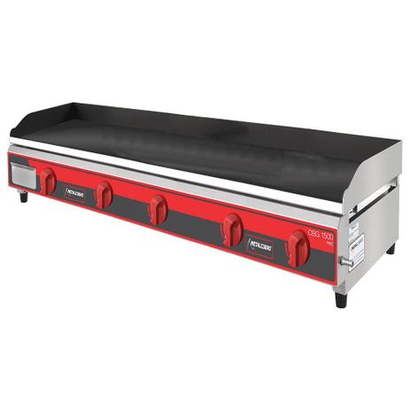 Chapa bifeteira a gás pro metalcubas 150 cm com prensa cbg1500propp Menor preço em Chapa bifeteira a gás pro metalcubas 150 cm com prensa cbg1500propp