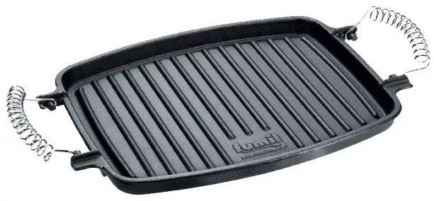 Chapa Grill Estriada Ferro Fundido Alça Espiral Panela Mineira 31x24,5cm é boa?