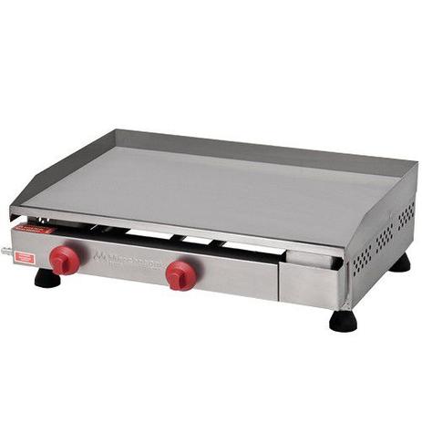 Chapa para lanches a Gás 60x40cm com 2 queimadores Marchesoni CH1.062 Menor preço em Chapa para lanches a Gás 60x40cm com 2 queimadores Marchesoni CH1.062