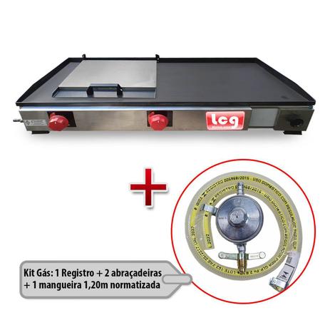 Chapa para Lanches a Gás Com Prensa Sanduicheira Grill 44x80cm Lcg + Kit Gás - Lcgeletro Menor preço em Chapa para Lanches a Gás Com Prensa Sanduicheira Grill 44x80cm Lcg + Kit Gás - Lcgeletro