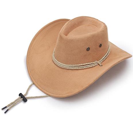 Chapéu Country Cowboy Americano Modelo Clássico Em Feltro - Bogu