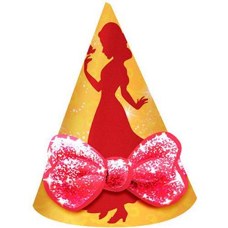Chapéu de Aniversário Branca de Neve New c/ 8 unid. - Regina festas Menor preço em Chapéu de Aniversário Branca de Neve New c/ 8 unid. - Regina festas