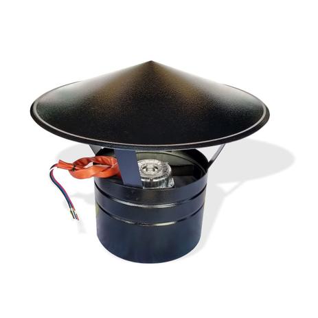 Chapéu + Exaustor Axial P/ Duto de Ø 150mm / 6” + Dimmer Bi-volt - Makeer é boa?