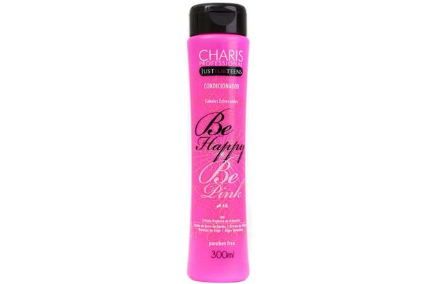 Charis Condicionador Teens Be Happy Be Pink 300ml Menor preço em Charis Condicionador Teens Be Happy Be Pink 300ml
