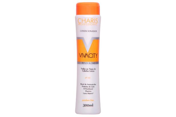 Charis Condicionador Vivacity Reflex Blond 300ml Menor preço em Charis Condicionador Vivacity Reflex Blond 300ml