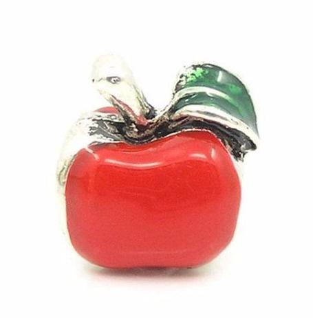 Charm Berloque Pandora Vivara B. Prata Maçã Apple Vermelha - Margo bonita Menor preço em Charm Berloque Pandora Vivara B. Prata Maçã Apple Vermelha - Margo bonita