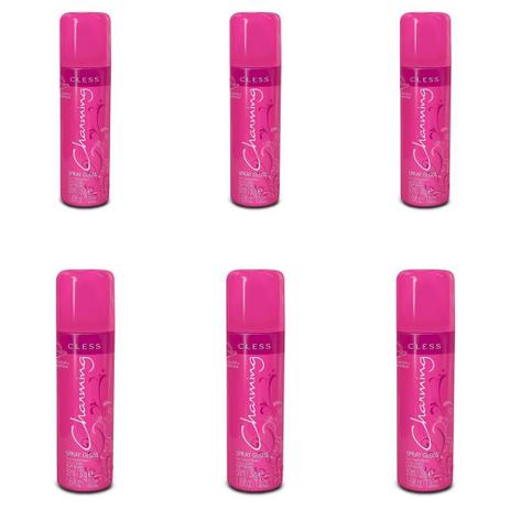 Charming Gloss Hair Spray 50ml (Kit C/06) Menor preço em Charming Gloss Hair Spray 50ml (Kit C/06)