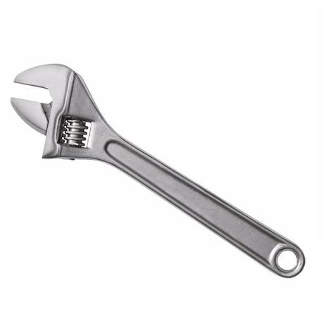 Chave ajustavel 12” cromada - fertak Menor preço em Chave ajustavel 12” cromada - fertak