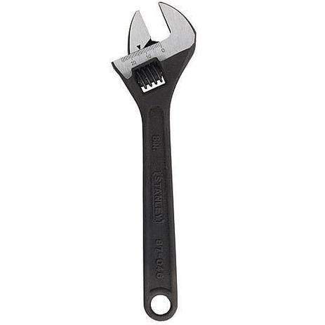 Chave ajustável oxidada comprimento de 15” - Stanley Menor preço em Chave ajustável oxidada comprimento de 15” - Stanley