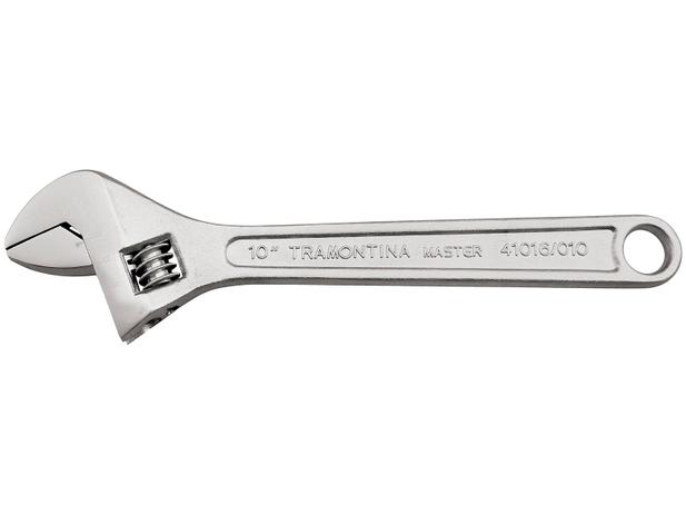 Chave Ajustável Tramontina 10” Master - 41016510 Menor preço em Chave Ajustável Tramontina 10” Master - 41016510