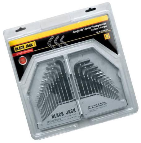 Chave Allen Kit 30 Peças B448 Black Jack Menor preço em Chave Allen Kit 30 Peças B448 Black Jack