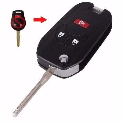 Chave Canivete Alarme Nissan Versa Livina 3 Botões é boa?