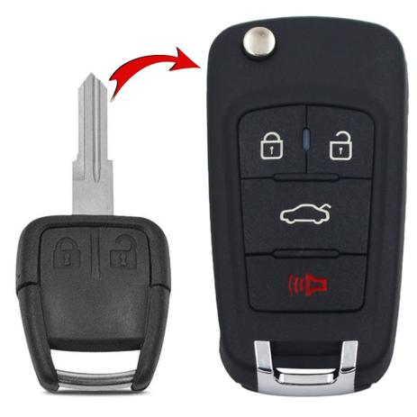Chave Canivete Alarme Orignal Gm Vectra Com Placa 2009 a 2012 - Chevrolet gm Menor preço em Chave Canivete Alarme Orignal Gm Vectra Com Placa 2009 a 2012 - Chevrolet gm
