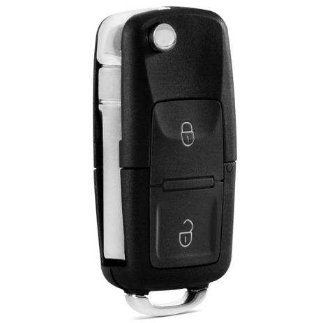 Chave Canivete Carcaça Alarme Amarok Saveiro G6 G7 2 Botões - Volkswagen Menor preço em Chave Canivete Carcaça Alarme Amarok Saveiro G6 G7 2 Botões - Volkswagen