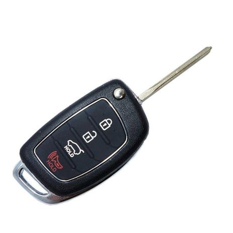 Chave Canivete Carcaça Hyundai - IX35 / HB20 4bts Menor preço em Chave Canivete Carcaça Hyundai - IX35 / HB20 4bts