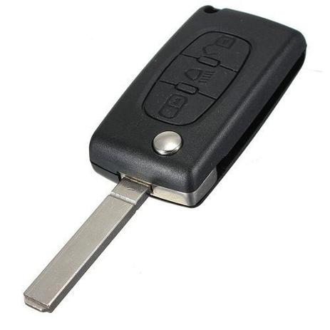 Chave Canivete Citroen Peugeot C2 C3 C4 C5 C6 C8 Cod Ce0523 - Para citroen ou peugeot Menor preço em Chave Canivete Citroen Peugeot C2 C3 C4 C5 C6 C8 Cod Ce0523 - Para citroen ou peugeot