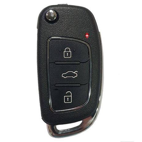 Chave Canivete Completa Alarme Original HB20 3 Botões + Code - Hyundai kd Menor preço em Chave Canivete Completa Alarme Original HB20 3 Botões + Code - Hyundai kd