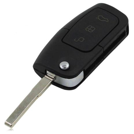 Chave Canivete Ford - 3bts Novo Focus/New Fiesta Menor preço em Chave Canivete Ford - 3bts Novo Focus/New Fiesta