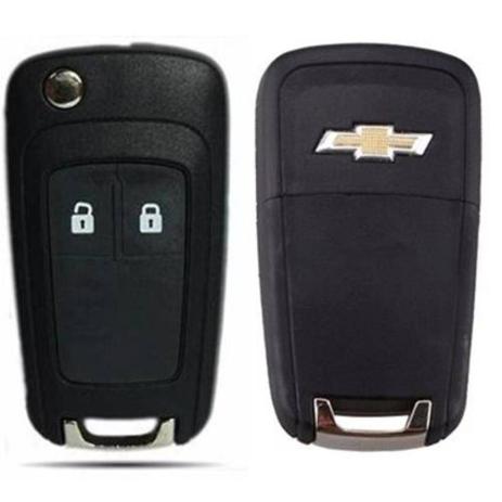 Chave Canivete GM - 2bts Onix / Cruze / S10 / Sonic - Chevrolet Menor preço em Chave Canivete GM - 2bts Onix / Cruze / S10 / Sonic - Chevrolet