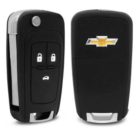 Chave Canivete GM Chevrolet Onix 2012 a 2018 Cruze S10 Cobalt Spin 2012 a 2018 3 Botões com Lâmina - B. Imports Menor preço em Chave Canivete GM Chevrolet Onix 2012 a 2018 Cruze S10 Cobalt Spin 2012 a 2018 3 Botões com Lâmina - B. Imports