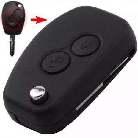Chave Canivete P/ Adaptação Renault - 2bts - Sandero / Logan / Novo Clio Menor preço em Chave Canivete P/ Adaptação Renault - 2bts - Sandero / Logan / Novo Clio