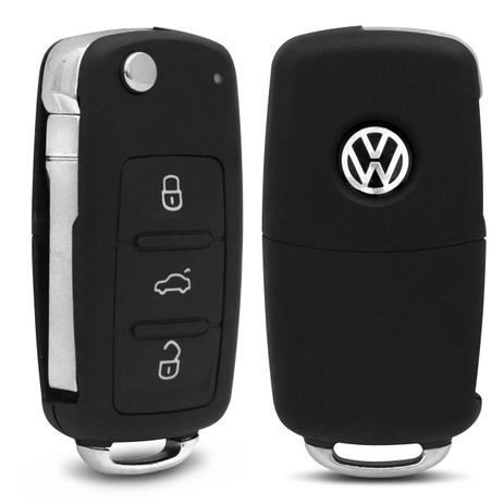 Chave Canivete Volkswagen Gol Voyage G6 G7 UP Jetta SpaceFox 2012 a 2019 3 Botões Com Lâmina Preto - Ha imports Menor preço em Chave Canivete Volkswagen Gol Voyage G6 G7 UP Jetta SpaceFox 2012 a 2019 3 Botões Com Lâmina Preto - Ha imports