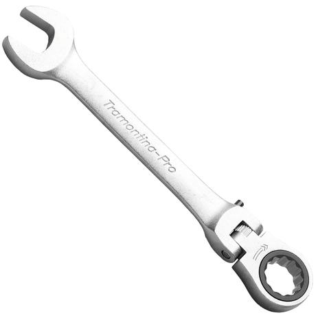 Chave Combinada 14mm com Catraca e Cabeça Flexível Tramontina - Tramontina pro Menor preço em Chave Combinada 14mm com Catraca e Cabeça Flexível Tramontina - Tramontina pro