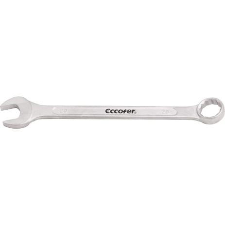 Chave combinada 18mm aço carbono cartela - Eccofer Menor preço em Chave combinada 18mm aço carbono cartela - Eccofer
