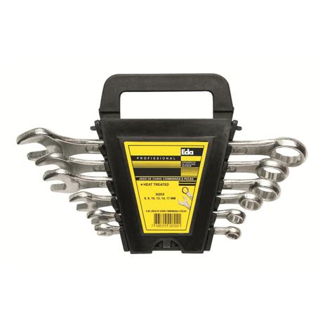 Chave Combinada JG C/6 peças 8BU-EDA Menor preço em Chave Combinada JG C/6 peças 8BU-EDA