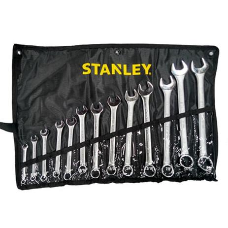 Chave Combinada JOGO de 1/4 a 1 POL com 13 Peças STMT80938-840 STANLEY Menor preço em Chave Combinada JOGO de 1/4 a 1 POL com 13 Peças STMT80938-840 STANLEY