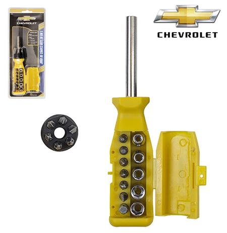 Chave de fenda com 13 bits + 5 canhao / soquetes + cabo na cartela - Western Menor preço em Chave de fenda com 13 bits + 5 canhao / soquetes + cabo na cartela - Western