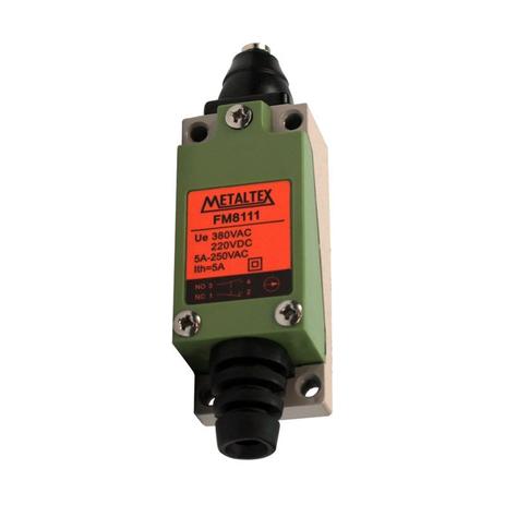 Chave de Fim de Curso FM8111 1NA+1NF com Pino Metaltex é boa?