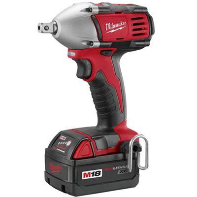 Chave de Impacto á Bateria Compacta de 1/2” 18V Milwaukee 220V Menor preço em Chave de Impacto á Bateria Compacta de 1/2” 18V Milwaukee 220V
