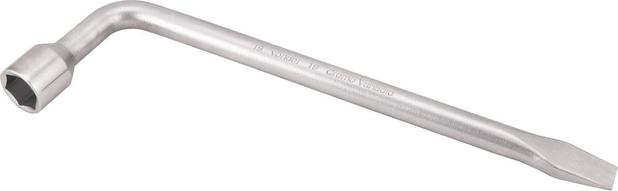 Chave de roda tipo L 19mm com espátula cromo vanádio - Vonder Menor preço em Chave de roda tipo L 19mm com espátula cromo vanádio - Vonder